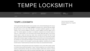 Tempe Locksmith