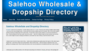 Salehoo Wholesale and Dropship directory