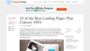 10 of the Best Landing Pages That Convert 100%